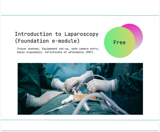 Introduction to Laparoscopy (eModule)